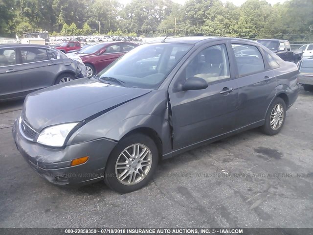 1FAHP34N17W276643 - 2007 FORD FOCUS ZX4/S/SE/SES 灰色 照片 2