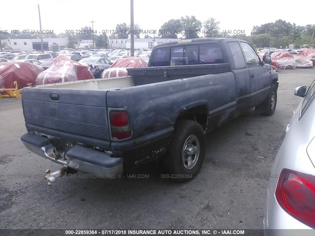 3B7HC13Y3TG103690 - 1996 DODGE RAM 1500 BLACK photo 4