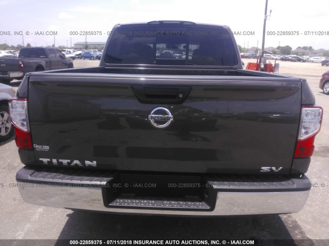 1N6AA1EK7HN533895 - 2017 NISSAN TITAN S TAN photo 6