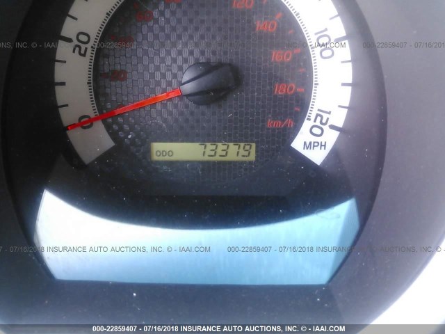 5TFLU4ENXDX070633 - 2013 TOYOTA TACOMA DOUBLE CAB წითელი ფოტო 7