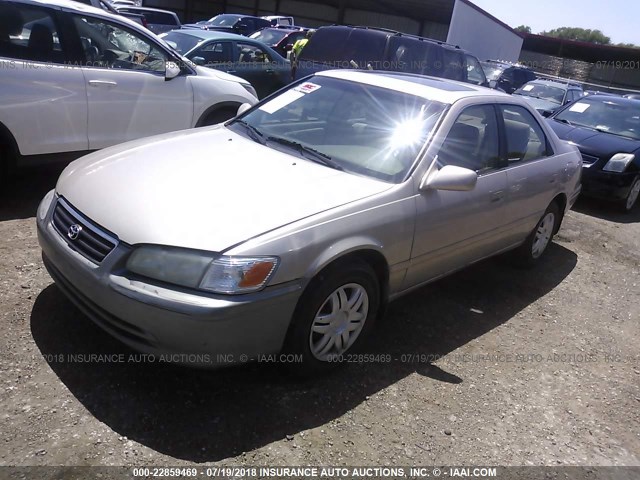 4T1BF22K71U958169 - 2001 TOYOTA CAMRY LE/XLE 米色 照片 2