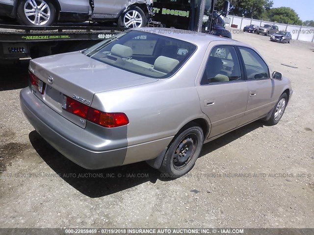 4T1BF22K71U958169 - 2001 TOYOTA CAMRY LE/XLE 米色 照片 4