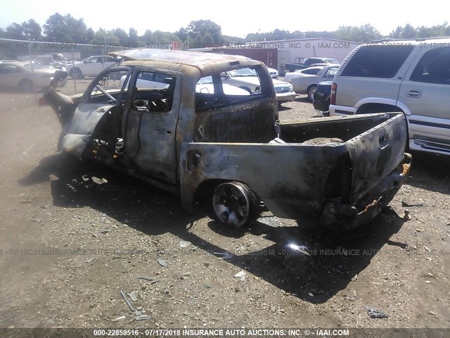 3TMLU42N99M020727 - 2009 TOYOTA TACOMA DOUBLE CAB ყავისფერი ფოტო 3