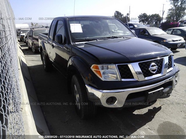 1N6AD06W18C450932 - 2008 NISSAN FRONTIER KING CAB LE/SE/OFF ROAD BLACK photo 1