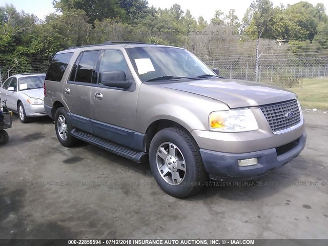1FMRU15W73LC45374 - 2003 FORD EXPEDITION XLT Pewter photo 1
