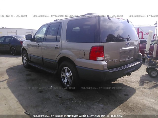 1FMRU15W73LC45374 - 2003 FORD EXPEDITION XLT Pewter photo 3