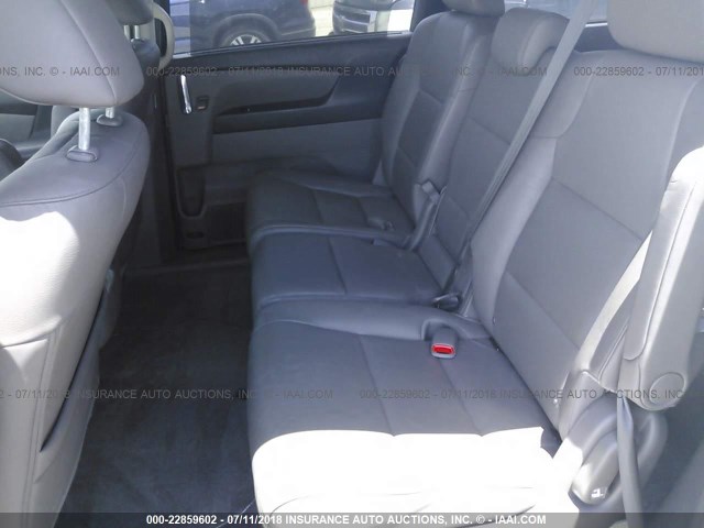 5FNRL5H69GB106480 - 2016 HONDA ODYSSEY EXL GRAY photo 8