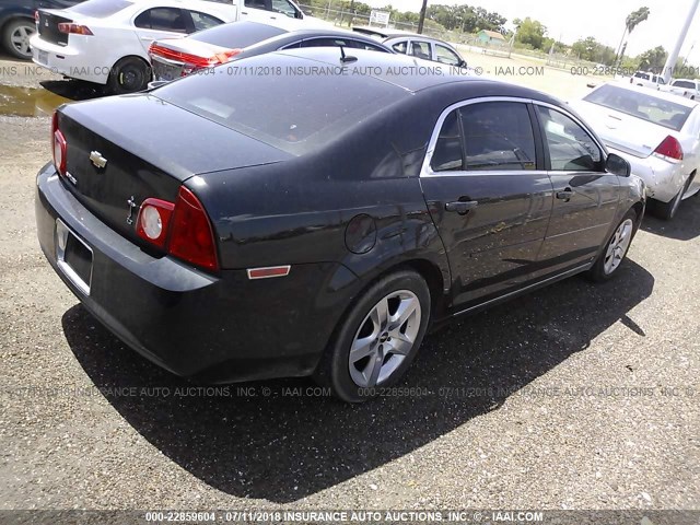 1G1ZH57B194212179 - 2009 CHEVROLET MALIBU 1LT 黑色 照片 4