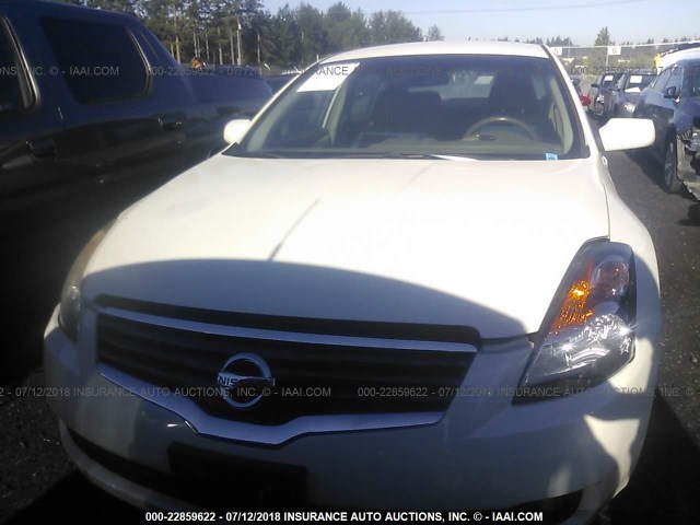 1N4CL21E49C156120 - 2009 NISSAN ALTIMA HYBRID WHITE photo 6