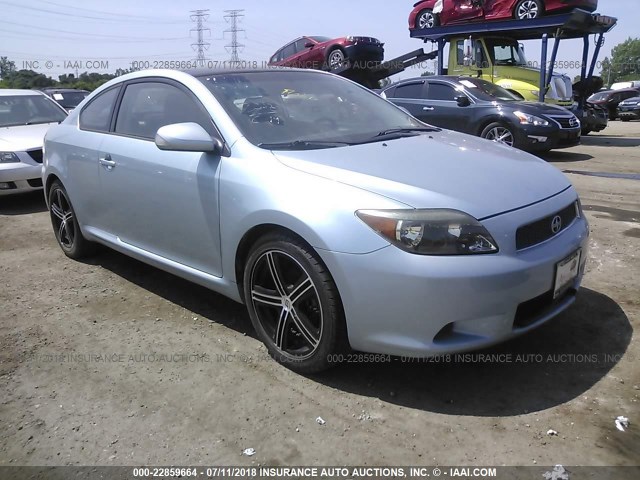 JTKDE177760105633 - 2006 TOYOTA SCION TC 浅蓝色 照片 1
