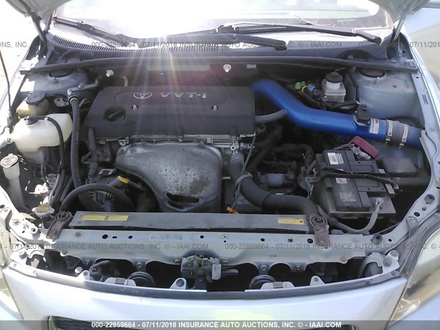 JTKDE177760105633 - 2006 TOYOTA SCION TC 浅蓝色 照片 10