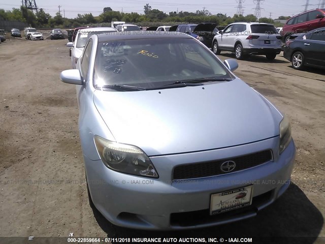JTKDE177760105633 - 2006 TOYOTA SCION TC 浅蓝色 照片 6