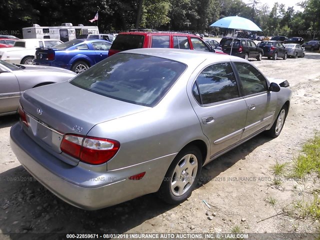 JNKCA31A9YT101842 - 2000 INFINITI I30 SILVER photo 4