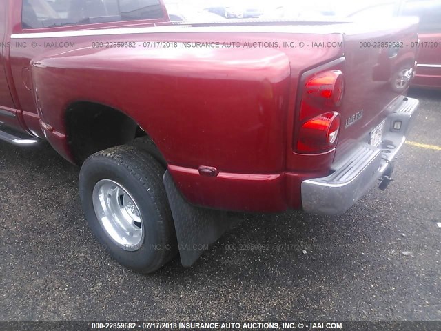 3D7MX48C67G709482 - 2007 DODGE RAM 3500 ST/SLT RED photo 8