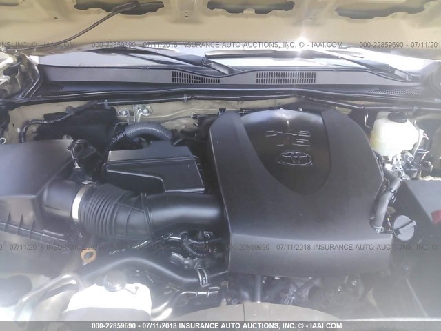 3TMDZ5BN3HM023004 - 2017 TOYOTA TACOMA DBL CAB/SR5/TRD SPORT/OR TAN photo 10