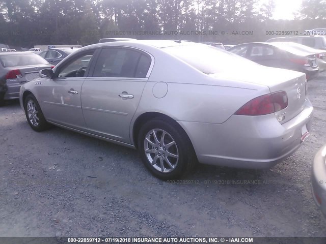 1G4HD572X7U138333 - 2007 BUICK LUCERNE CXL SILVER photo 3