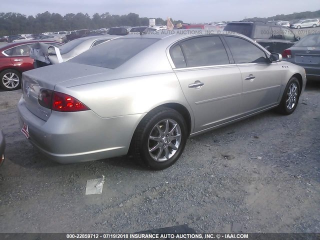 1G4HD572X7U138333 - 2007 BUICK LUCERNE CXL SILVER photo 4