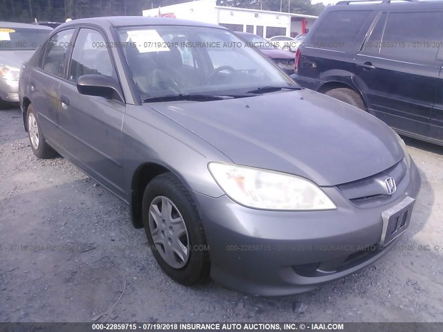 1HGES16335L006129 - 2005 HONDA CIVIC DX VP Boz foto 1