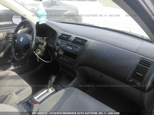 1HGES16335L006129 - 2005 HONDA CIVIC DX VP Boz foto 5