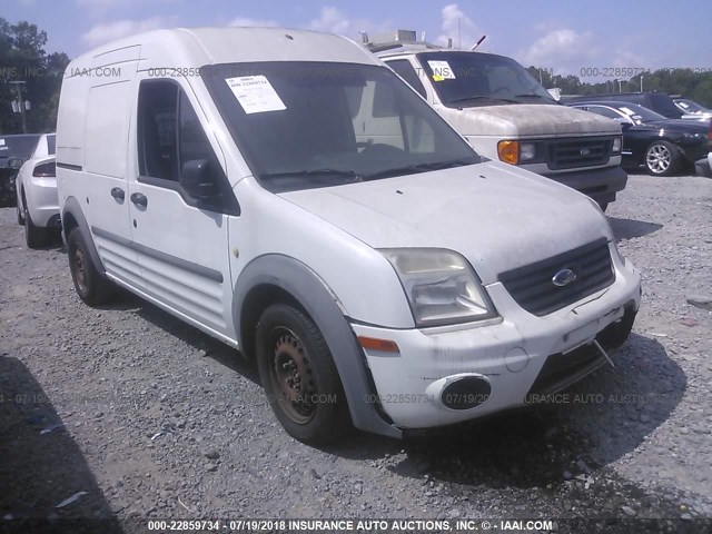 NM0LS7CN6AT021889 - 2010 FORD TRANSIT CONNECT XL WHITE photo 1