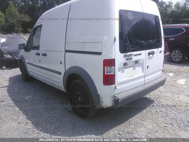 NM0LS7CN6AT021889 - 2010 FORD TRANSIT CONNECT XL WHITE photo 3