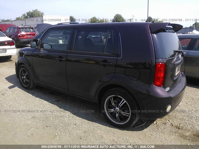 JTLKE50E181015149 - 2008 TOYOTA SCION XB იასამნისფერი ფოტო 3