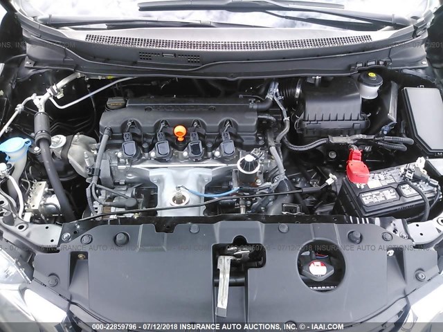 19XFB2F98FE047704 - 2015 HONDA CIVIC EXL BLACK photo 10