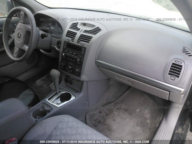 1G1ZT54844F174628 - 2004 CHEVROLET MALIBU LS შავი ფოტო 5