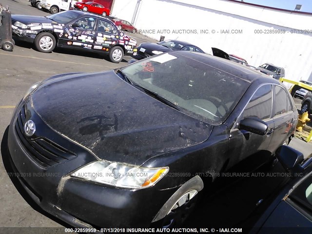 4T4BE46K78R017247 - 2008 TOYOTA CAMRY CE/LE/XLE/SE BLACK photo 2