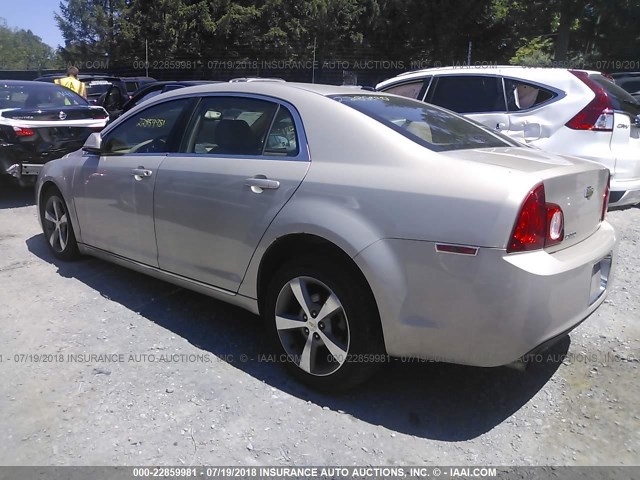 1G1ZJ57B094199350 - 2009 CHEVROLET MALIBU 2LT GRAY photo 3