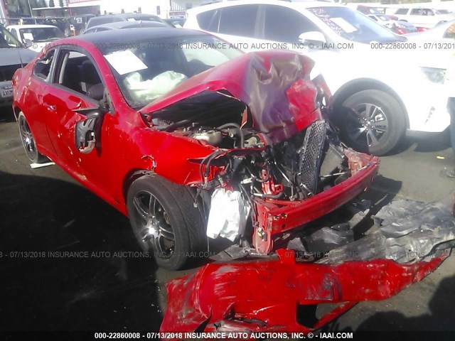 JTKDE177750051099 - 2005 TOYOTA SCION TC RED photo 1