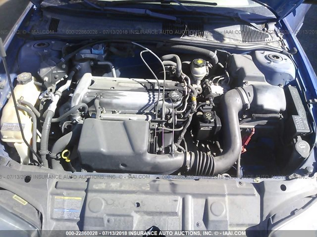 1G1JF52F237136409 - 2003 CHEVROLET CAVALIER LS BLUE photo 9