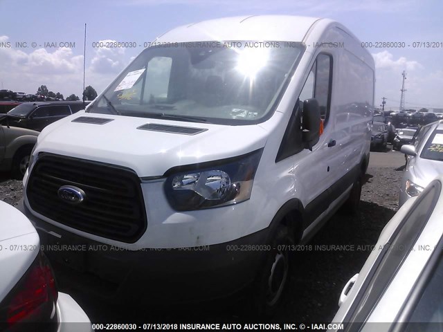 1FTYR1CM6HKA44128 - 2017 FORD TRANSIT T-250 WHITE photo 2