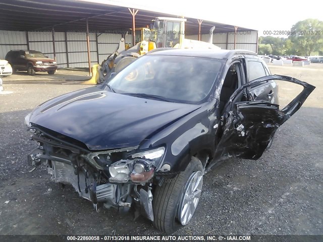 JA4AR4AU6CZ004017 - 2012 MITSUBISHI OUTLANDER SPORT SE BLACK photo 6