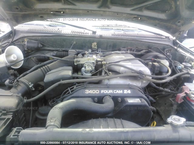 5TESN92N51Z728714 - 2001 TOYOTA TACOMA XTRACAB PRERUNNER 绿色 照片 10