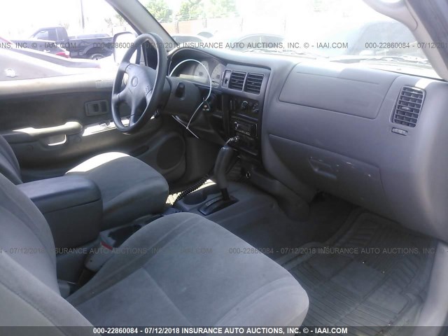 5TESN92N51Z728714 - 2001 TOYOTA TACOMA XTRACAB PRERUNNER 绿色 照片 5