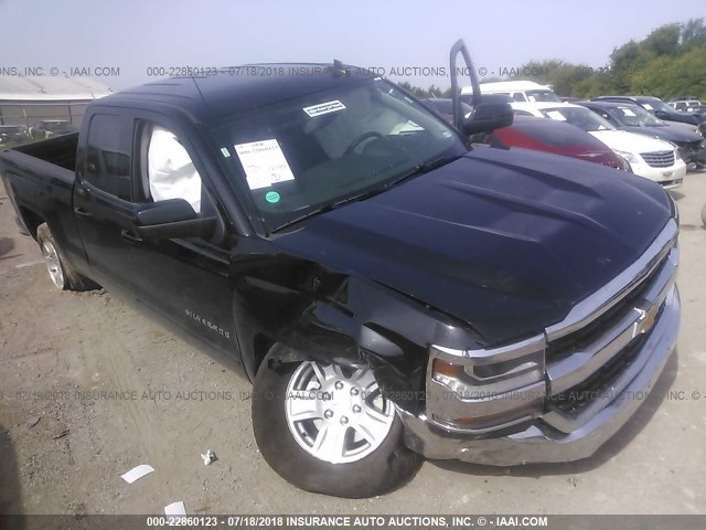 1GCRCREC7JZ157382 - 2018 CHEVROLET SILVERADO C1500 LT BLACK photo 1