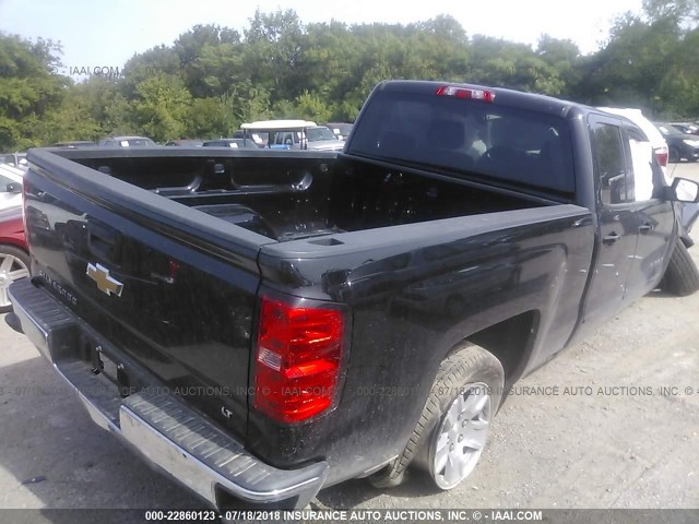1GCRCREC7JZ157382 - 2018 CHEVROLET SILVERADO C1500 LT Schwarz Foto 4