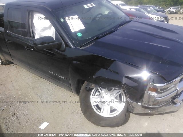 1GCRCREC7JZ157382 - 2018 CHEVROLET SILVERADO C1500 LT Schwarz Foto 6