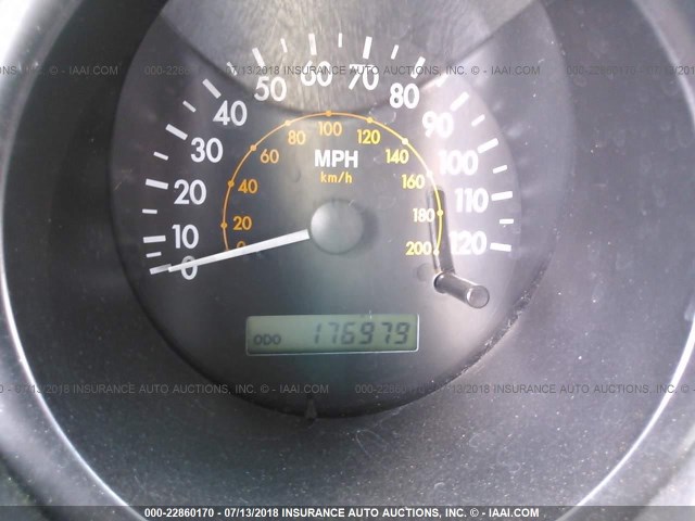 KL1TD56636B635809 - 2006 CHEVROLET AVEO LS BLUE photo 7