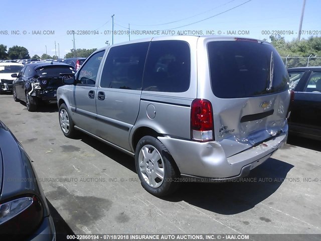 1GNDU231X8D109678 - 2008 CHEVROLET UPLANDER LS SILVER photo 3