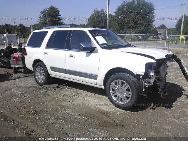 5LMJJ2J58CEL07679 - 2012 LINCOLN NAVIGATOR 白色 照片 1