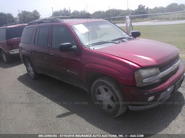 1GNES16S036168406 - 2003 CHEVROLET TRAILBLAZER EXT RED photo 1