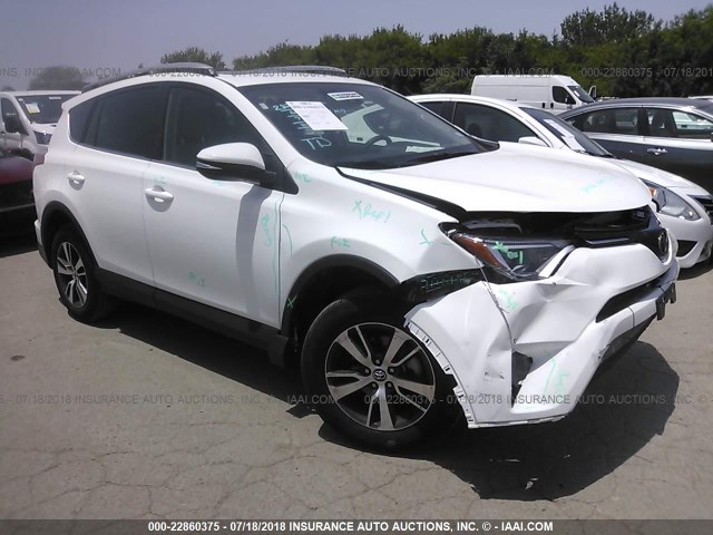 2T3WFREV4JW411271 - 2018 TOYOTA RAV4 ADVENTURE/XLE 白色 照片 1