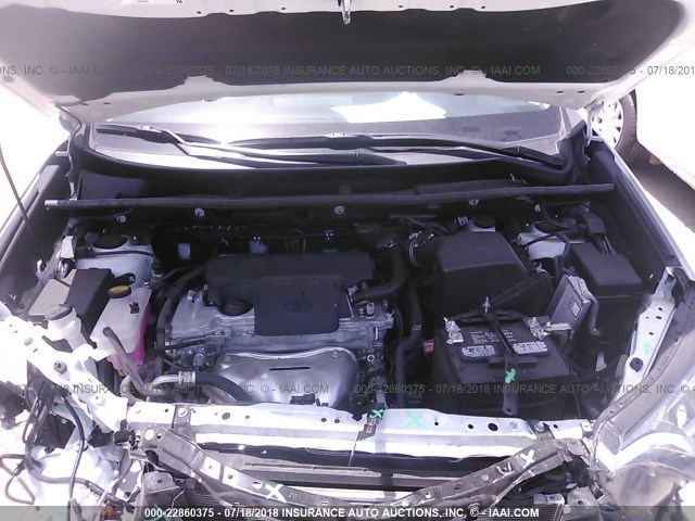 2T3WFREV4JW411271 - 2018 TOYOTA RAV4 ADVENTURE/XLE 白色 照片 10