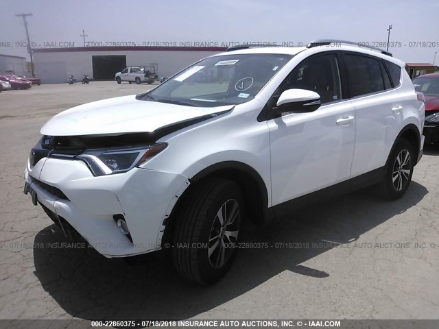 2T3WFREV4JW411271 - 2018 TOYOTA RAV4 ADVENTURE/XLE 白色 照片 2