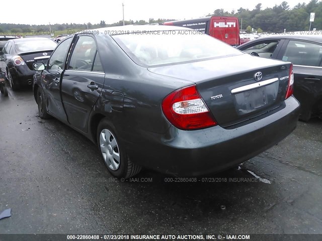 4T1BE32K22U620124 - 2002 TOYOTA CAMRY LE/XLE/SE Yaşıl foto 3