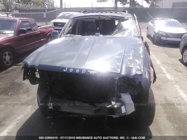 1J4GR48K75C618594 - 2005 JEEP GRAND CHEROKEE LAREDO/COLUMBIA/FREEDOM 灰色 照片 6