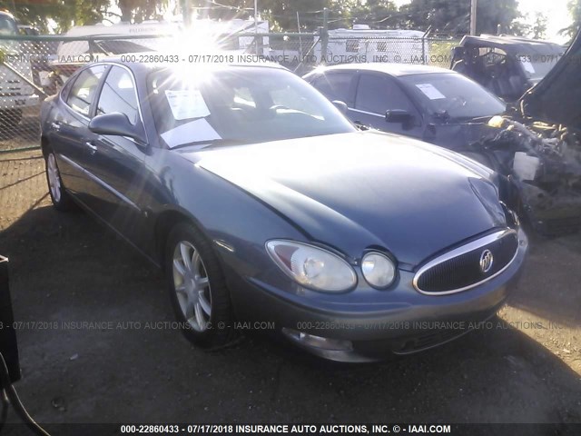 2G4WE587961251652 - 2006 BUICK LACROSSE CXS BLUE photo 1