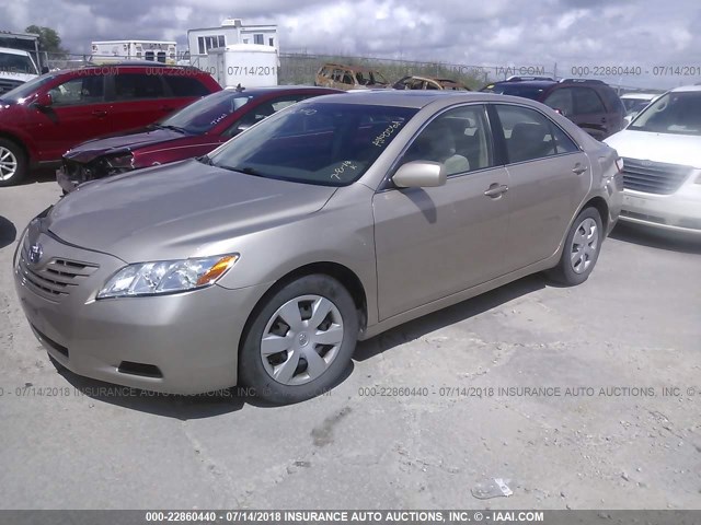 4T4BE46K78R031407 - 2008 TOYOTA CAMRY CE/LE/XLE/SE TAN photo 2